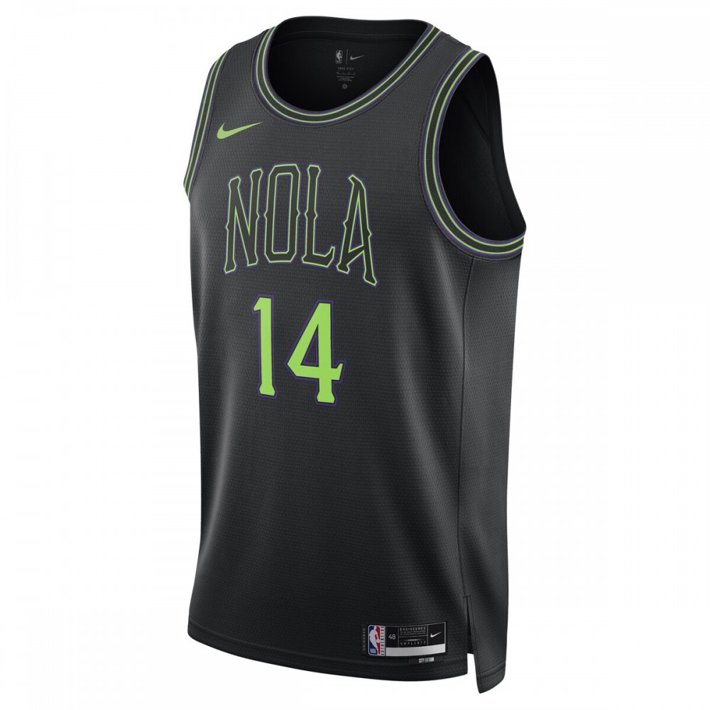 Brandon Ingram New Orleans Pelicans Unisex 2023/24 Swingman Jersey - Black - City Edition-Pro Kit Vault | Brand New 26/27 Sports Jerseys
